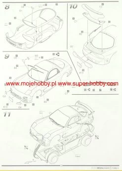 Fujimi 183688 ISD-10 FDS3 RX-7 -RemoteFun Toys Shop 51857 2 fjm183688 3