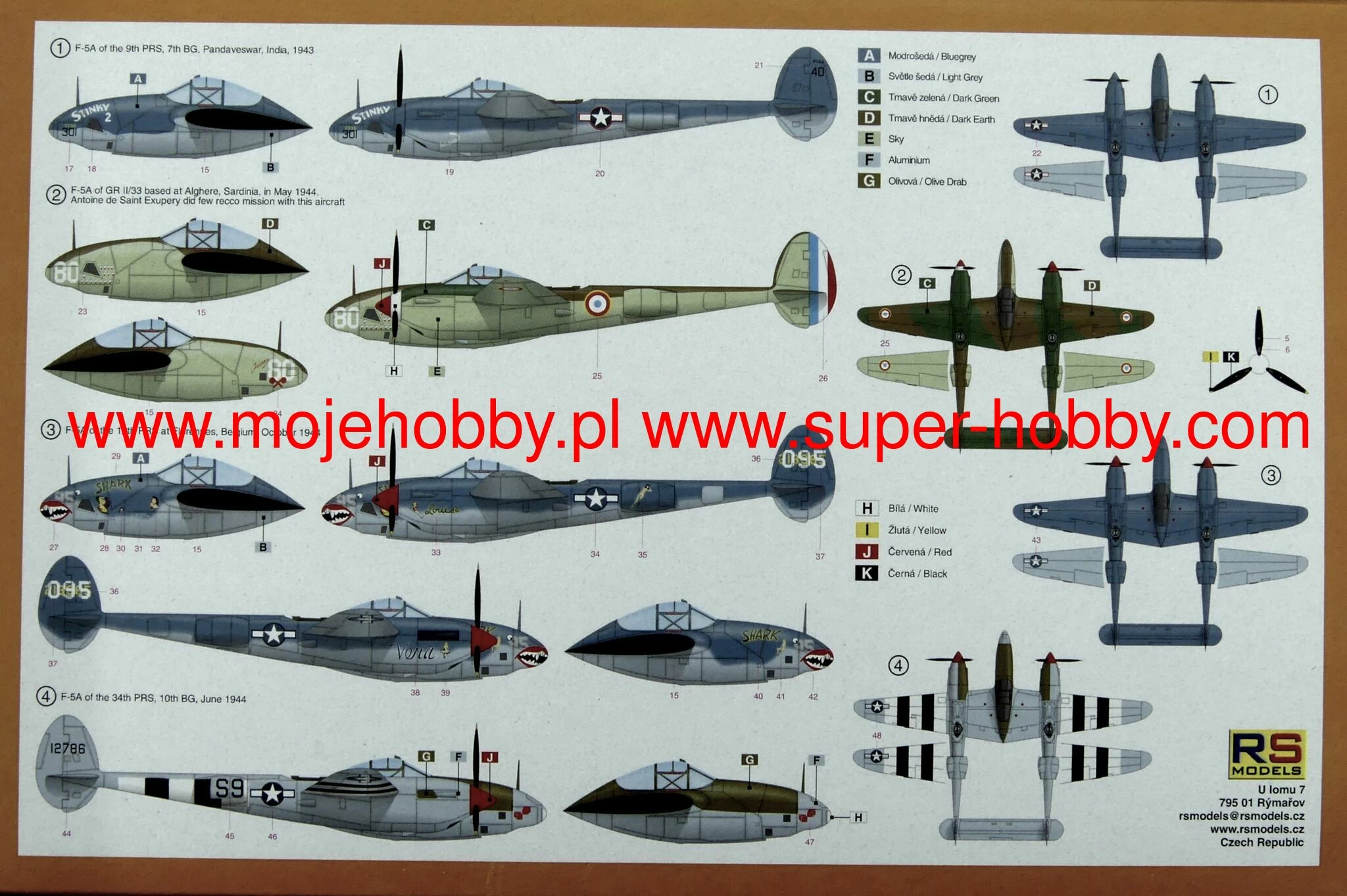 RS Models 92278 F-5A Lightning 6 RS Models 92278 F-5A Lightning - Image 6