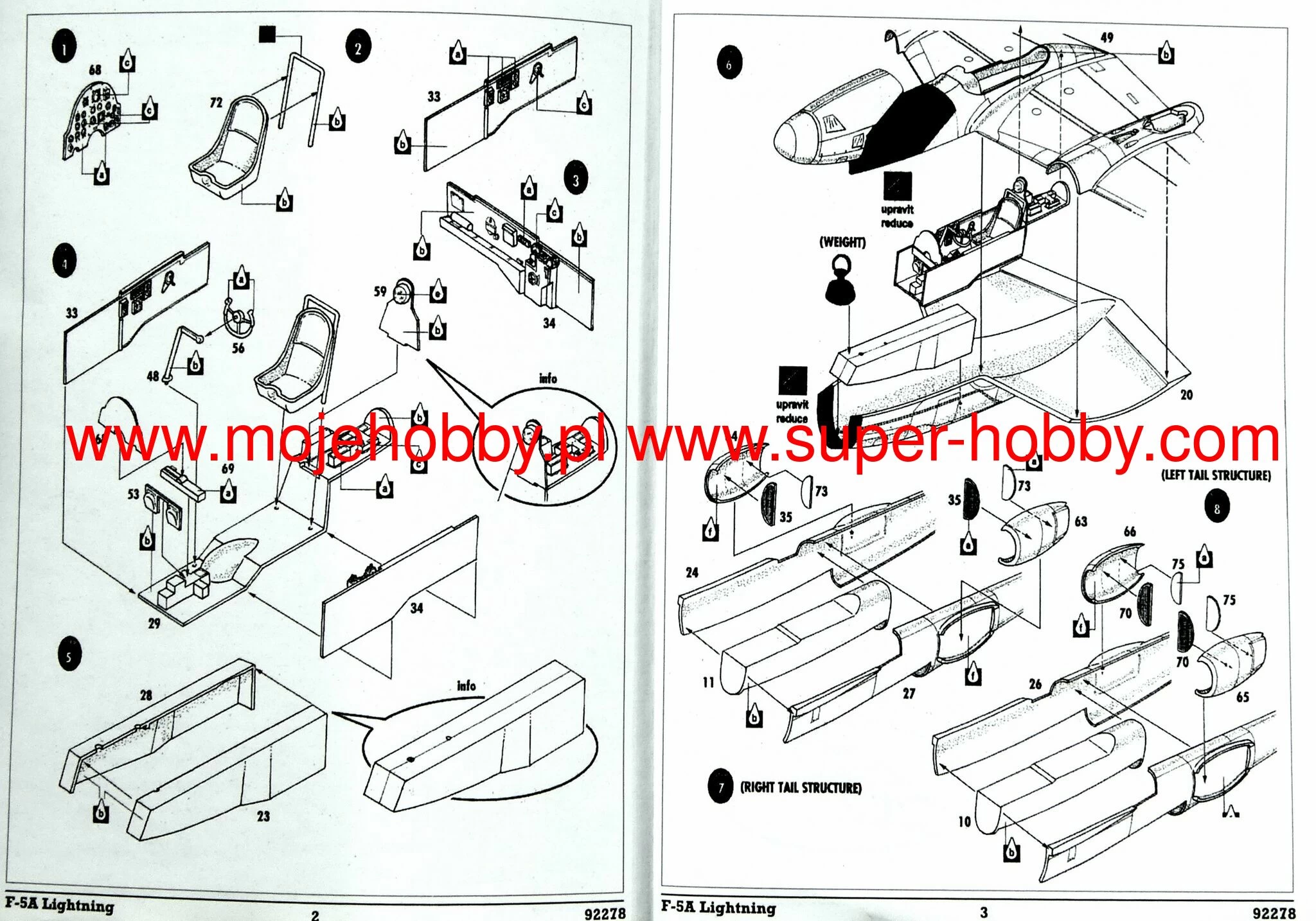 RS Models 92278 F-5A Lightning 8 RS Models 92278 F-5A Lightning - Image 8