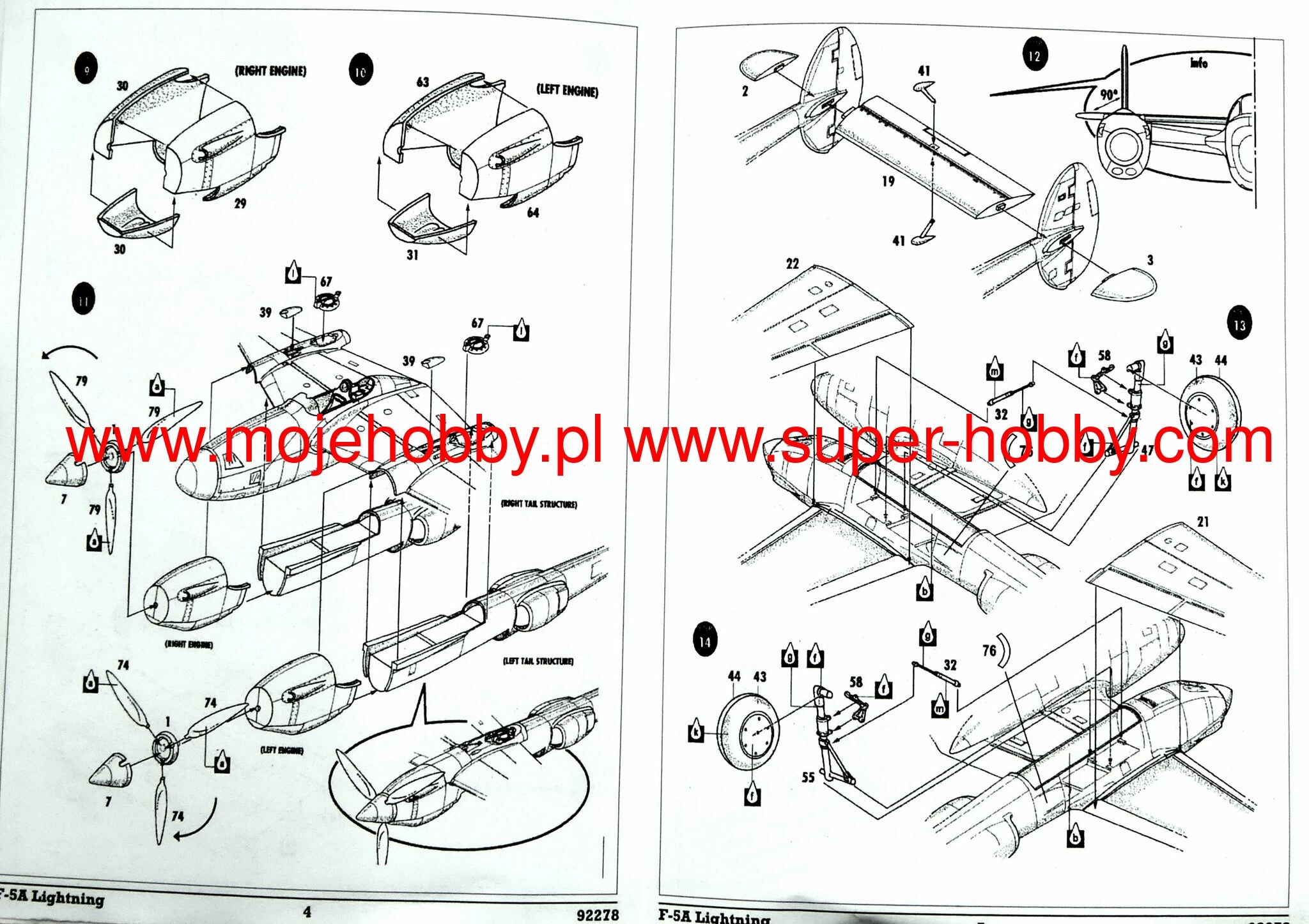RS Models 92278 F-5A Lightning 9 RS Models 92278 F-5A Lightning - Image 9