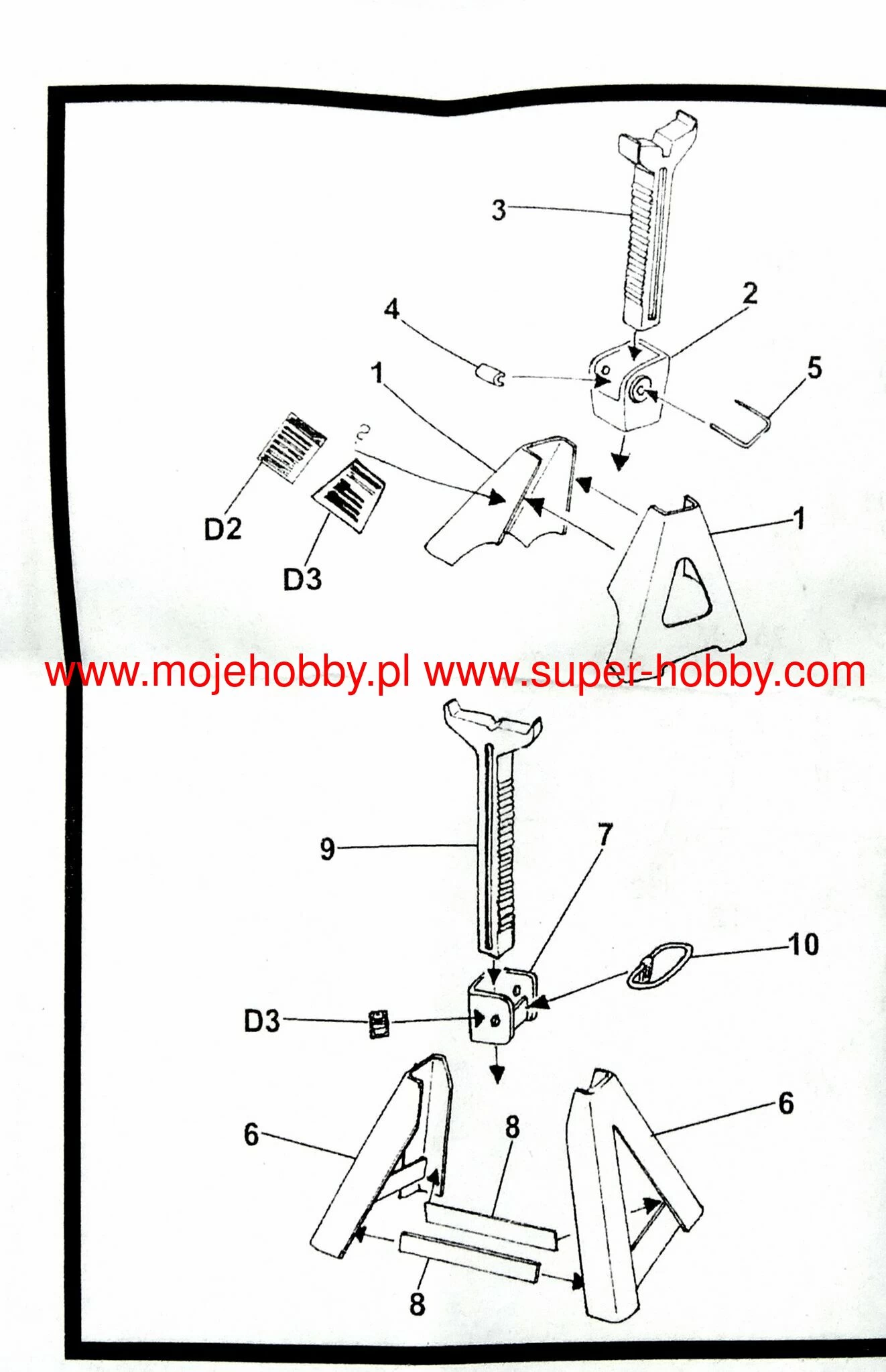 Plus Model 499 US Army-jack Stand 6 Plus Model 499 US Army-jack Stand - Image 6