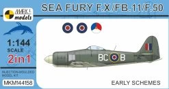 NEW! Mark I Models 144158 Hawker Sea Fury F.X/FB.11 ‘Early Schemes’