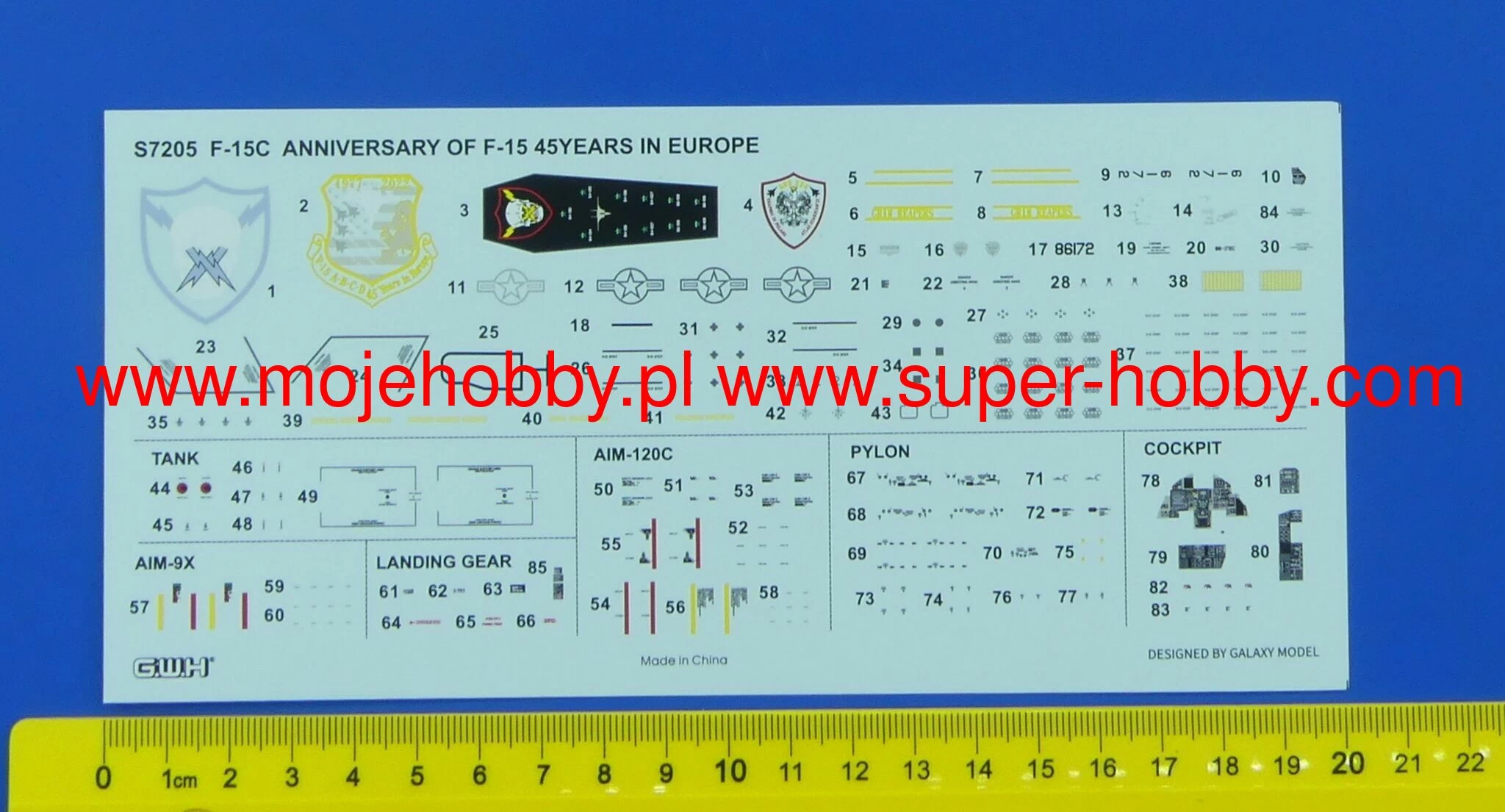 Lion Roar S7205 F-15 45 Years In Europe 2 Lion Roar S7205 F-15 45 Years In Europe - Image 2