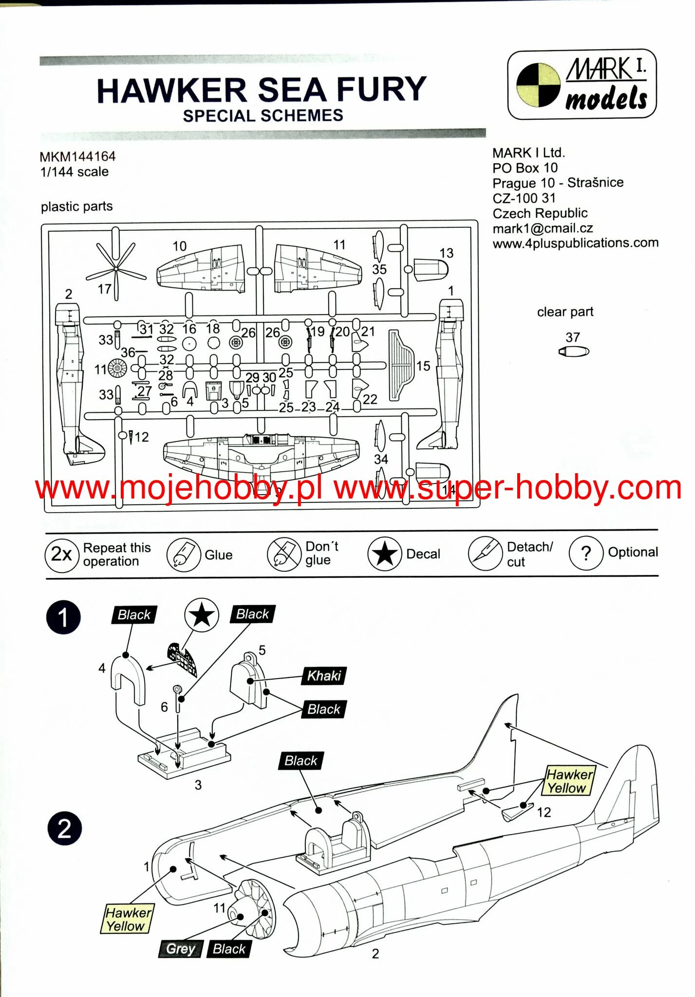 NEW! Mark I Models 144164 Hawker Sea Fury ‘Special Schemes’ 7 NEW! Mark I Models 144164 Hawker Sea Fury ‘Special Schemes’ - Image 7