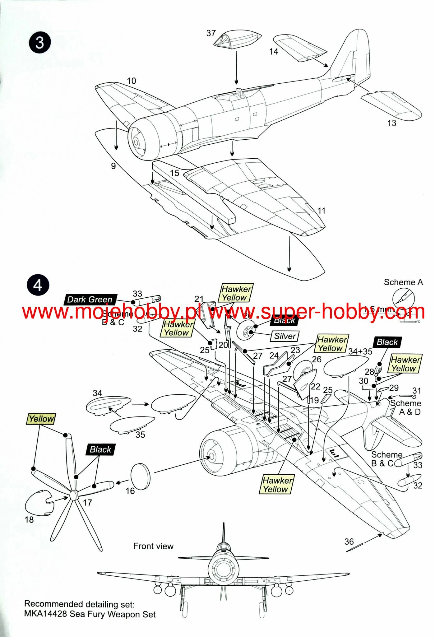 NEW! Mark I Models 144164 Hawker Sea Fury ‘Special Schemes’ 8 NEW! Mark I Models 144164 Hawker Sea Fury ‘Special Schemes’ - Image 8