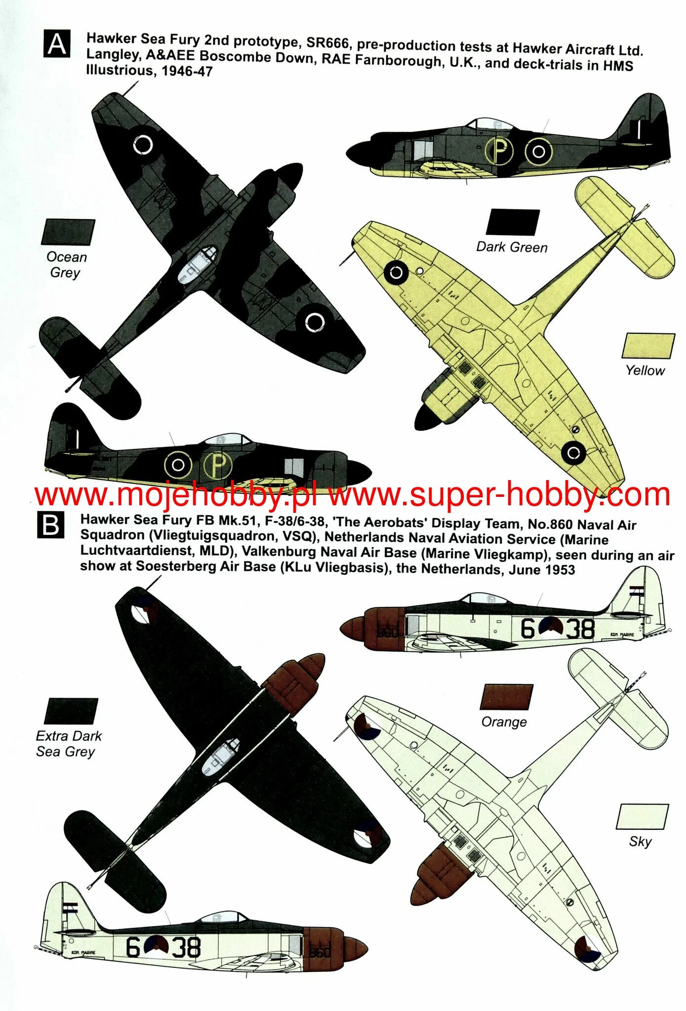 NEW! Mark I Models 144164 Hawker Sea Fury ‘Special Schemes’ 9 NEW! Mark I Models 144164 Hawker Sea Fury ‘Special Schemes’ - Image 9