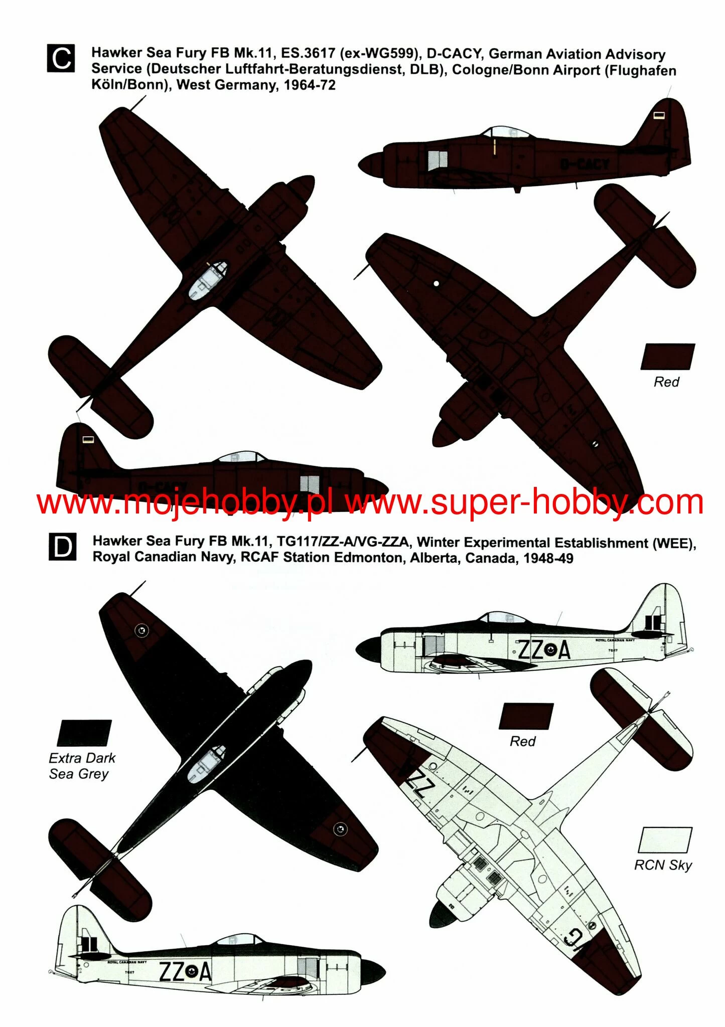 NEW! Mark I Models 144164 Hawker Sea Fury ‘Special Schemes’ 10 NEW! Mark I Models 144164 Hawker Sea Fury ‘Special Schemes’ - Image 10