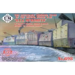 NEW! UM MT 698 Ilya Muromets - The Legendary Armored Train Of WWII (No. 702-31st Special "Gorky-Warsaw" Division Of Armored Trains)