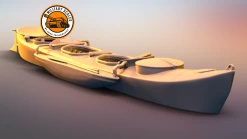 NEW! IDAP Technology PMI33.4A Cockle Kayak Mark VIIA