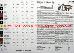 DISCONTINUED Valom 72091 Fouga CM.170R Magister (AAF, Brazil) French Training Jet Aircraft -RemoteFun Toys Shop 5499 2 vlm72091 1