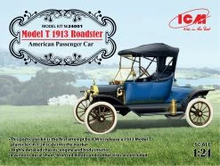 ICM 24001 Model T 1913 Roadster, American Passenger Car -RemoteFun Toys Shop 6179 11 auto downl
