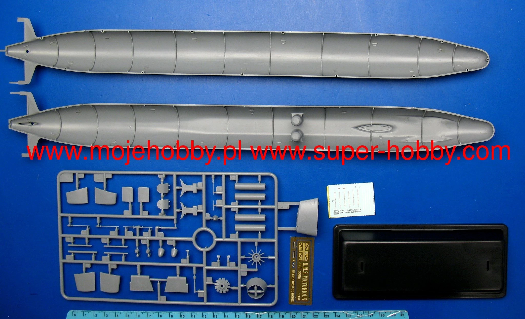 Bronco NB5015 HMS-29/30/31 ‘Vanguard’ Class SSBN Ballistic Missile Submarine 6 Bronco NB5015 HMS-29/30/31 ‘Vanguard’ Class SSBN Ballistic Missile Submarine - Image 6