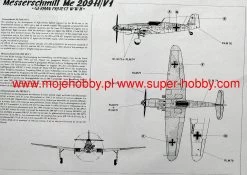 Planet Models 005 Messerschmitt Me-209 H/V1 -RemoteFun Toys Shop 9354 2 PLT005 1