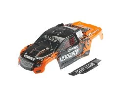 Arrma Vorteks Mega Painted Body, Decaled & Trimmed, Orange