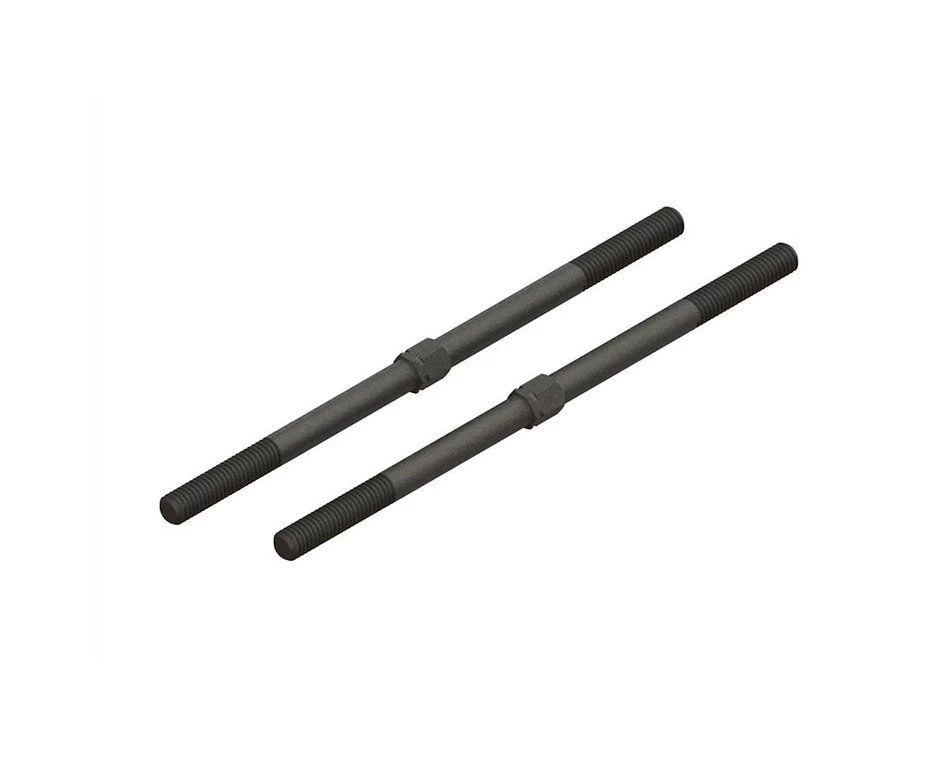 Arrma Steel Turnbuckles, M6x130mm, Black (2) 1 Arrma Steel Turnbuckles, M6x130mm, Black (2)