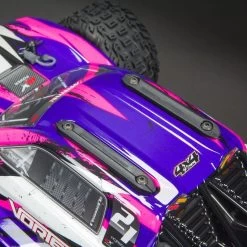 Arrma VORTEKS 4X4 3S BLX 1/10 5wd Stadium Truck, Purple -RemoteFun Toys Shop arrma ara ara4305v3t2 05 1