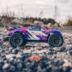 Arrma VORTEKS 4X4 3S BLX 1/10 5wd Stadium Truck, Purple -RemoteFun Toys Shop arrma ara ara4305v3t2 06 1