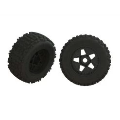 Arrma Dboots Tires, Mounted On Arrma Wheels With 24mm Hex (2)