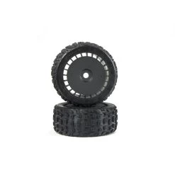Arrma Dboots 'Katar T Belted 6S' Tire Set, Glued, Black (2)