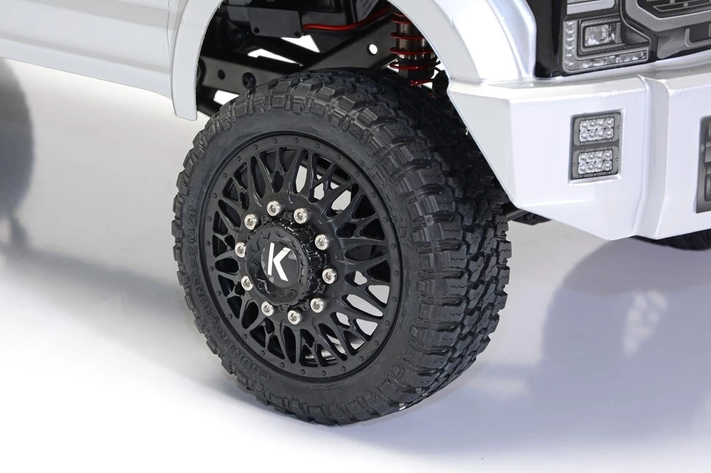 Cen Racing Ford F450 SD KG1 1/10 4WD RTR Custom Truck, Silver Mercury 4 Cen Racing Ford F450 SD KG1 1/10 4WD RTR Custom Truck, Silver Mercury - Image 4