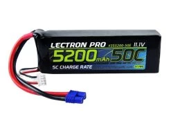 Common Sense RC LiPo Battery 5200mAh 50C 11.1V (3S) With EC3 Connector