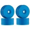DE Racing SpeedLine Plus 1/8 Buggy Wheels, Blue (4)