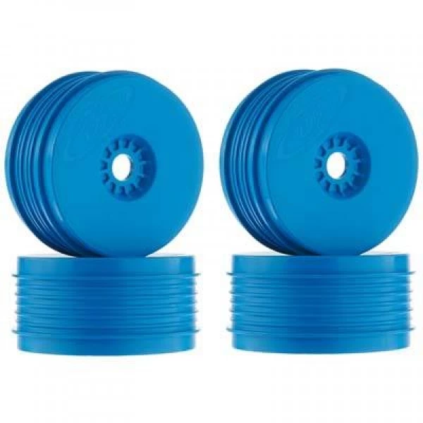 DE Racing SpeedLine Plus 1/8 Buggy Wheels, Blue (4) 1 DE Racing SpeedLine Plus 1/8 Buggy Wheels, Blue (4)