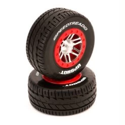 Duratrax Speedtreads 2.2/3.0" Upshot SC Mounted Tires (Slash/ Rustler 4X4, ECX) (2)