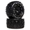 Duratrax Lockup MT Belted 2.8" 2WD Rear Monster Truck Mounted Tires (2)