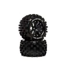 Duratrax Front/Rear Faze MT 2.8 Mounted Wheels, C2 Soft Compound (2)