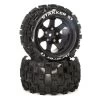 Duratrax Front/Rear Stakker ST 2.8" Mounted Tires, C2 14mm Black (2)