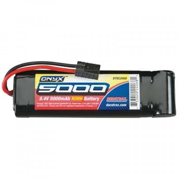 Duratrax NiMH Stick Battery 5000mAh 8.4V (7S) With Traxxas Connector 1 Duratrax NiMH Stick Battery 5000mAh 8.4V (7S) With Traxxas Connector