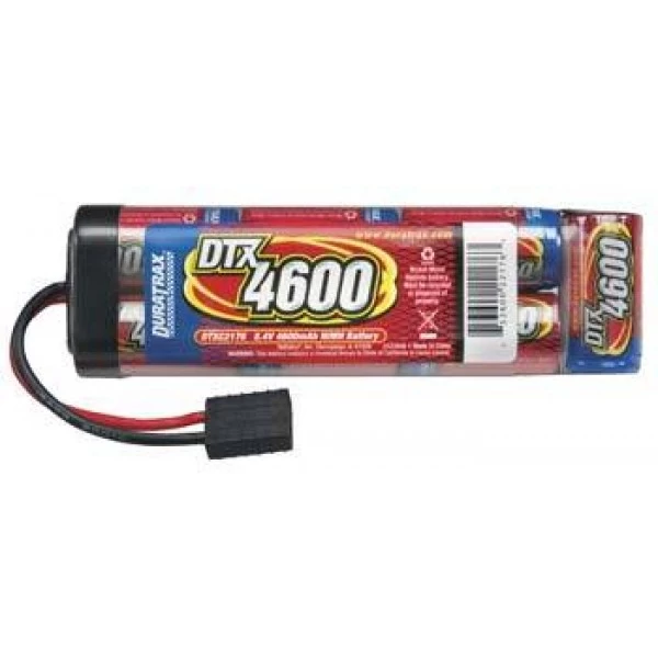 Duratrax NiMH Stick Battery 4600mAh 8.4V (7S) With Traxxas Connector 1 Duratrax NiMH Stick Battery 4600mAh 8.4V (7S) With Traxxas Connector