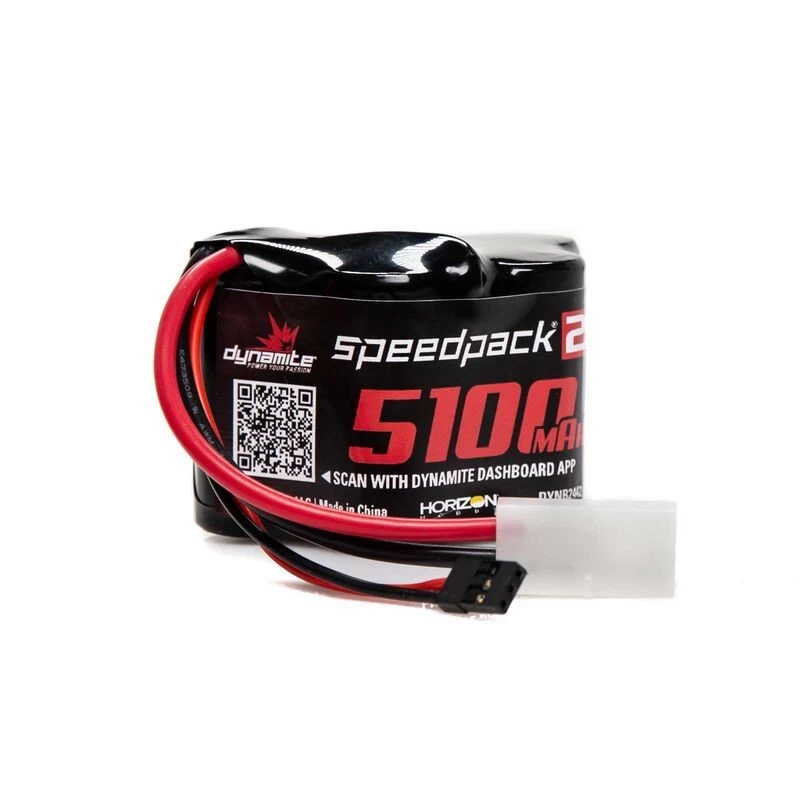 Dynamite Speedpack2 6V 5100mAh 5C Nimh Hump Receiver Pack (Baja 5B) 1 Dynamite Speedpack2 6V 5100mAh 5C Nimh Hump Receiver Pack (Baja 5B)