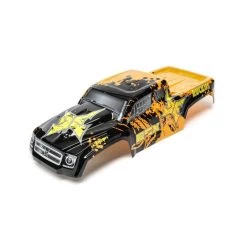ECX RC Painted Body, Orange/Black (1/10 2wd/4wd Ruckus)