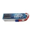 Gens Ace 6000mAh 22.2V 100C 6S1P Lipo Battery Pack With EC5 Plug