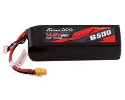 Gens Ace 14.8V 60C 4S 8500mAh Lipo Battery Pack, XT60 Plug (Xmaxx)