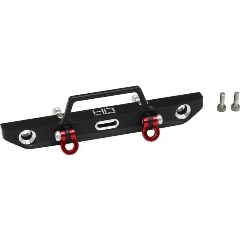 Hot-Racing Aluminum Front Bumper Fairlead Light Buckets (SCX24) 1 Hot-Racing Aluminum Front Bumper Fairlead Light Buckets (SCX24)