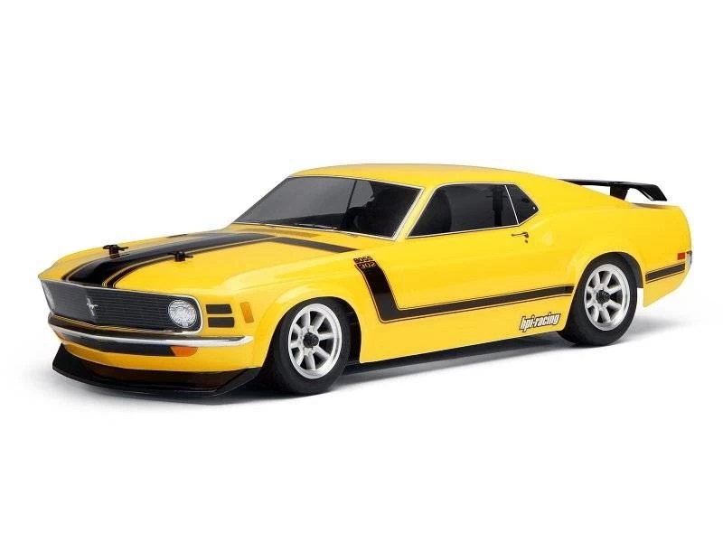 HPI Racing 1970 Ford Mustang Boss 302 Clear Body 200mm 1 HPI Racing 1970 Ford Mustang Boss 302 Clear Body 200mm