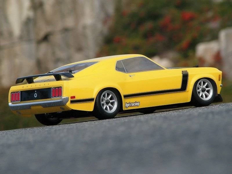 HPI Racing 1970 Ford Mustang Boss 302 Clear Body 200mm 5 HPI Racing 1970 Ford Mustang Boss 302 Clear Body 200mm - Image 5