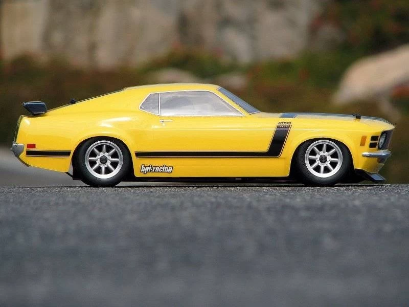 HPI Racing 1970 Ford Mustang Boss 302 Clear Body 200mm 6 HPI Racing 1970 Ford Mustang Boss 302 Clear Body 200mm - Image 6