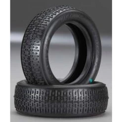 3017-02 Bar Codes 2.2 Buggy Front Tire, Green (2)