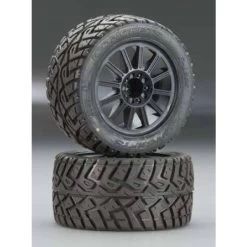 JConcepts G-Locs Mounted 2.8" Rear Wheels (E-Stampede/E-Rustler) (2)