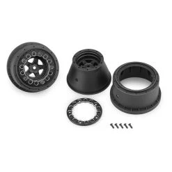 JConcepts Starfish Mambos (Wide) Beadlock 2.2x3.0" 12mm Rear Wheels (Slash, Bandit, DR10) (2)