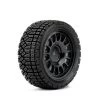 Jetko 1/10 Rally Avantgarde Tires On Claw Rims, Super Soft (4)