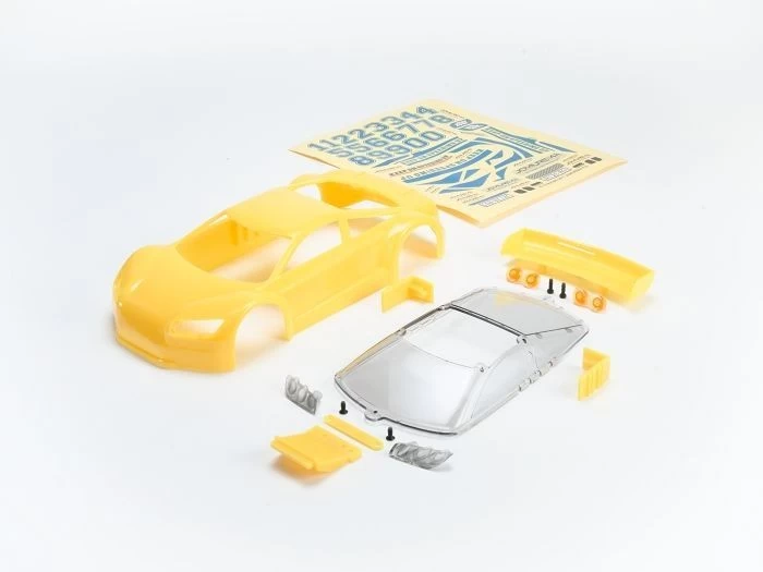 Jomurema Mini-Z GT01 Car Body Set, Yellow 1 Jomurema Mini-Z GT01 Car Body Set, Yellow