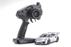 Kyosho MINI-Z Porsche 911 GT3 RS GT RTR, Silver Metallic, RWD