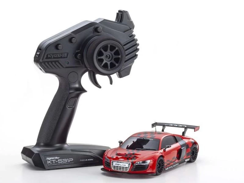 Kyosho Mini-Z RWD Audi R8 LMS 2010 Red / Black MR-03 Readyset 1 Kyosho Mini-Z RWD Audi R8 LMS 2010 Red / Black MR-03 Readyset