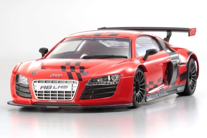 Kyosho Mini-Z RWD Audi R8 LMS 2010 Red / Black MR-03 Readyset 2 Kyosho Mini-Z RWD Audi R8 LMS 2010 Red / Black MR-03 Readyset - Image 2