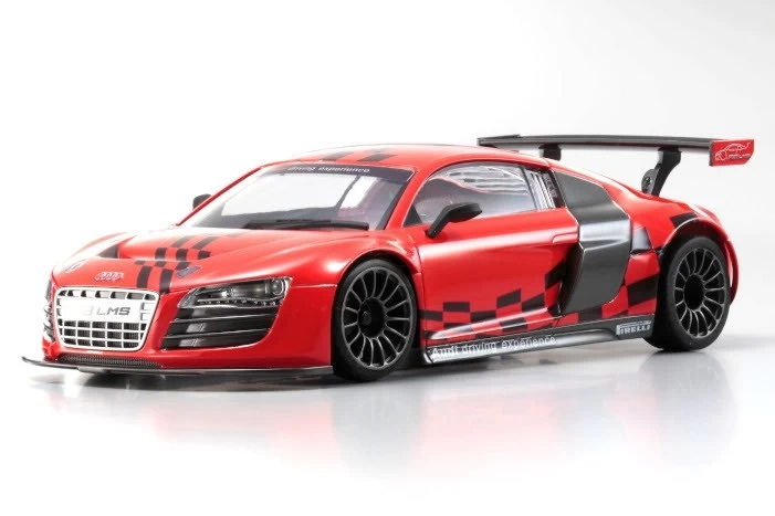 Kyosho Mini-Z RWD Audi R8 LMS 2010 Red / Black MR-03 Readyset 3 Kyosho Mini-Z RWD Audi R8 LMS 2010 Red / Black MR-03 Readyset - Image 3